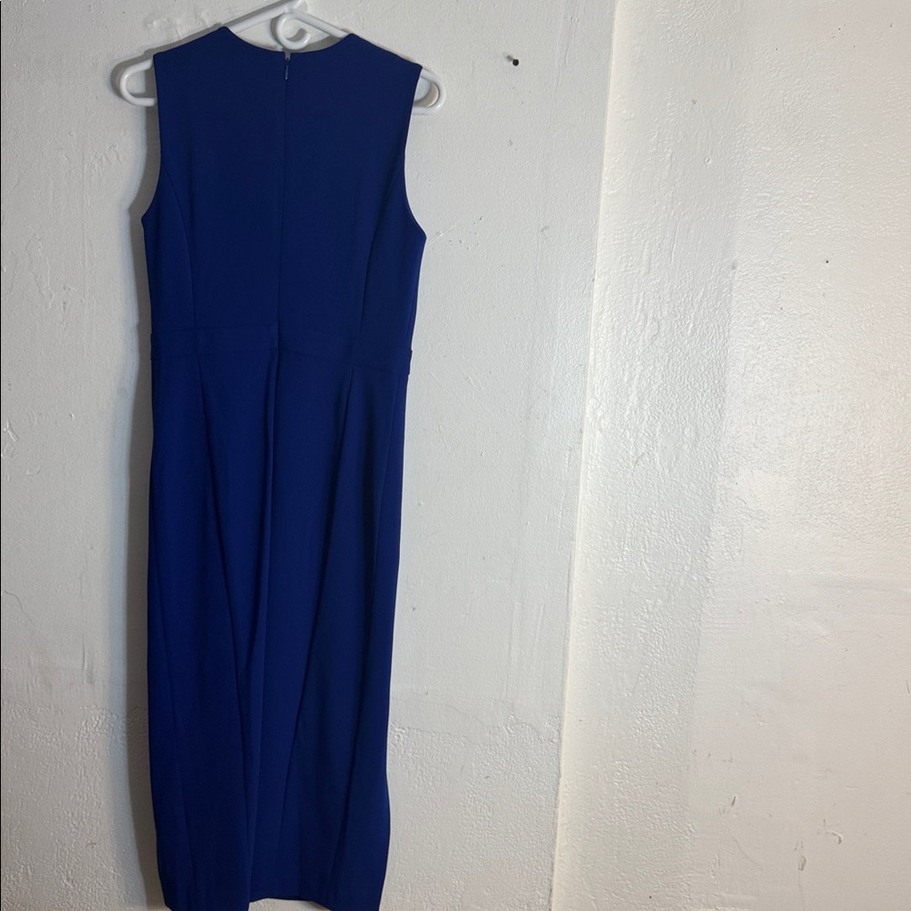 Calvin Klein Royal Blue sleeveless Dress size 4 Pre-owned - Picture 8 of 13